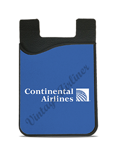 Continental Airlines Last Logo Blue Version Card Caddy