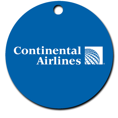 Continental Airlines Last Logo Ornaments