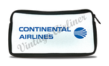 Continental Airlines 1967 Logo Travel Pouch