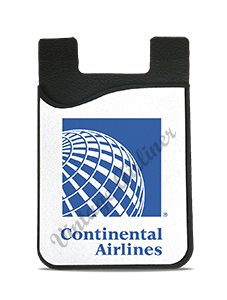Continental Airlines Last Logo Card Caddy