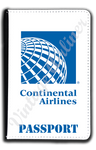 Continental Airlines Last Logo Passport Case