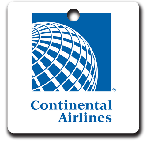 Continental Airlines Last Logo Ornaments