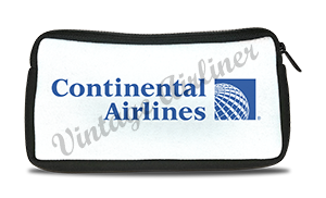 Continental Airlines 1991 Logo Travel Pouch