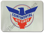 Continental Airlines 1950's Logo Glass Cutting Board