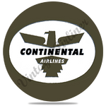 Continental Airlines Logo from the 1950's Round Coaster