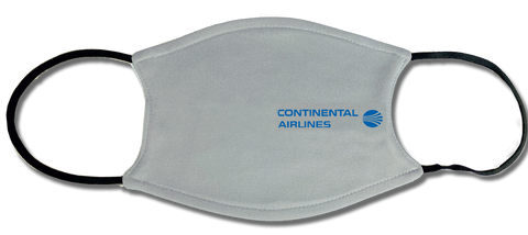 Continental Airlines Logo Face Mask