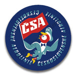 Czech Airlines (CSA) 1960's Vintage Magnets