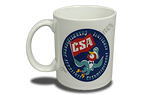 Czech Airlines (CSA) 1950's Vintage Bag Sticker  Coffee Mug