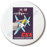 Czech Airlines (CSA) Vintage Magnets