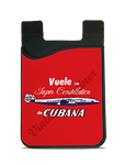 Cubana Airlines 1950's Vintage Bag Sticker Card Caddy