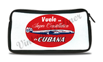 Cubana Airlines 1950's Vintage Bag Sticker Travel Pouch