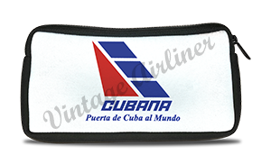 Cubana Airlines Logo Travel Pouch