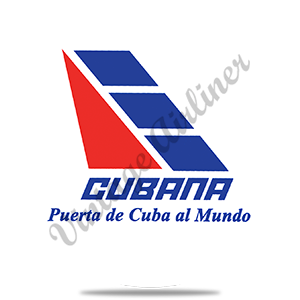 Cubana Airlines Logo Round Coaster