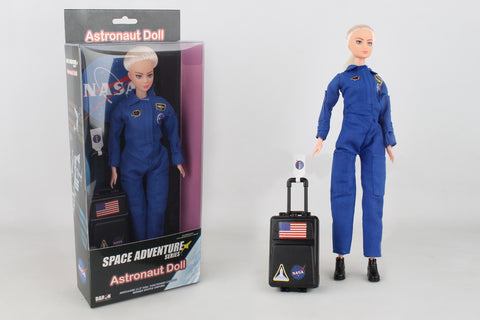 ASTRONAUT DOLL IN BLUE SUIT IN BOX