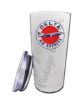 Delta Airlines Air Express Bag Sticker Tumbler