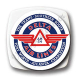 Delta Air Lines Vintage Trans-Southern Route Blue Magnets