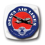 Delta Air Lines Vintage 1940's Airline of the South Magnets