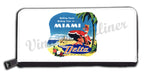 Delta Airlines Vintage Miami Bag Sticker wallet