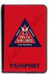 Delta Airlines Passport Case