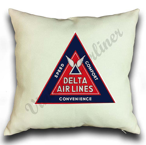 Delta Airlines Pillow Case Cover