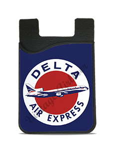 Delta Air Express Bag Sticker Logo Card Caddy