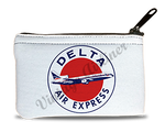 Delta Air Lines Delta Air Express Rectangular Coin Purse