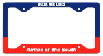 Delta Air Lines - Airline of the South - License Plate Frame