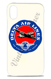 Delta Air Lines 1940's Airline of the South Bag Sticker Phone Case