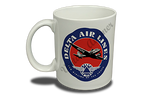 Delta Air Lines Vintage 1940's Bag Sticker  Coffee Mug