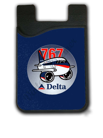 Delta 767 Bag Sticker Card Caddy