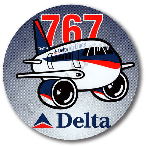 Delta Airlines 767 Magnets