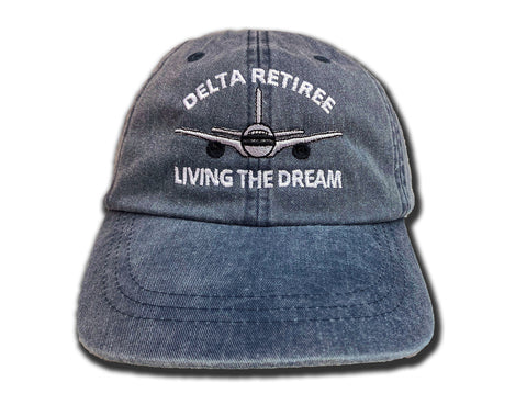 Delta Air Lines Retiree Blue Cap