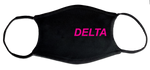 Delta Pink Face Mask
