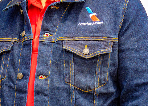 Denim Jacket with New AA Logo