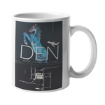 Denver International Airport Map Art Coffee Mug