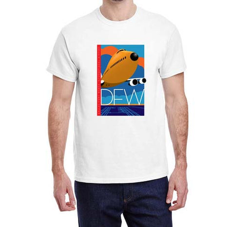 DFW Airport Poster T-shirt