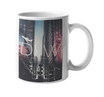 DFW International Airport Map Art Coffee Mug