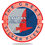 Eastern Airlines Vintage Bag Sticker Round Coaster