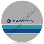 Eastern Air Lines 1980's Ticket Jacket Round Coaster