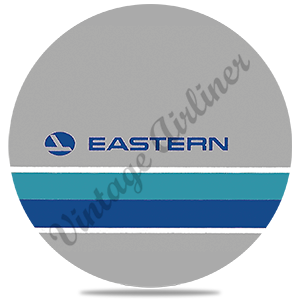 Eastern Air Lines 1980's Ticket Jacket Round Coaster