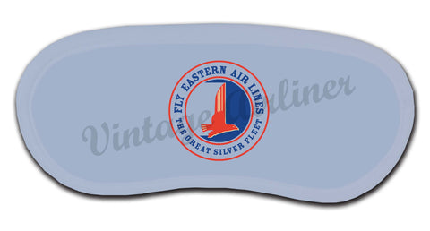 Eastern Airlines 1940's Great Silver Fleet Vintage Bag Sticker Sleep Mask