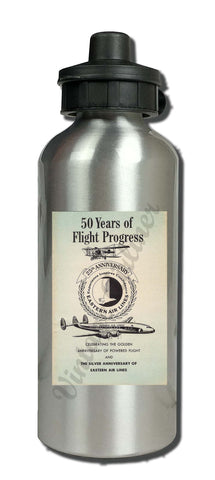 Eastern Airlines 50 Years Vintage Aluminum Water Bottle