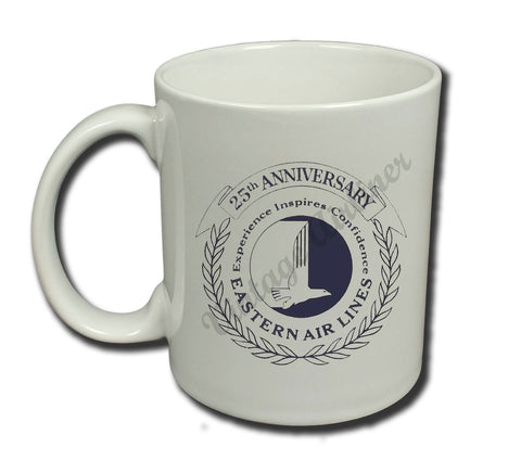 Eastern Airlines 25th Anniversary Coffee Mug