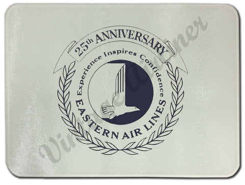 Eastern Airlines 25th Anniversary Glass Cutting Board