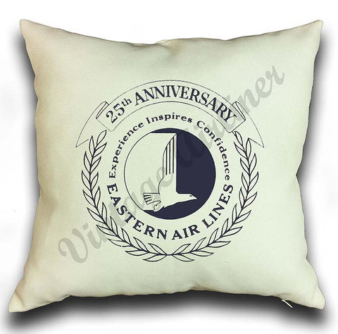 Eastern Airlines 25th Anniversary Pillow Case Cover