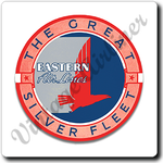 Eastern Airlines Great Silver Fleet Vintage Square Coaster