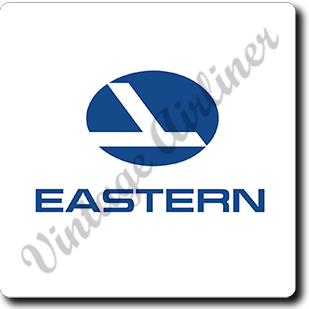 Eastern Airlines Logo Square Coaster