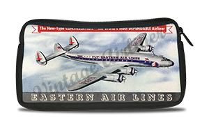 Eastern Airlines Vintage Connie Bag Sticker Travel Pouch