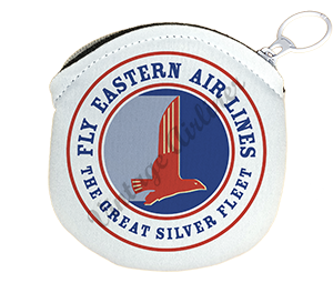 Eastern Airlines Great Silver Fleet Logo Round Coin Purse