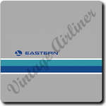 Eastern Air Lines 1980's Ticket Jacket Square Coaster